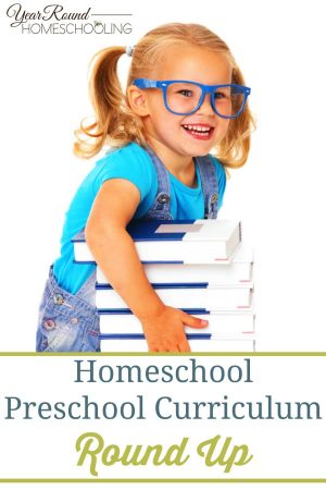 Homeschool Preschool Curriculum Round Up - Year Round Homeschooling