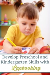 Develop Preschool and Kindergarten Skills with Lapbooking - Year Round ...