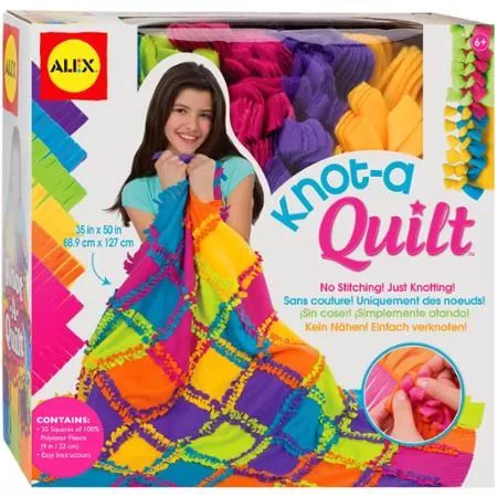 alex toys craft knot a quilt kit