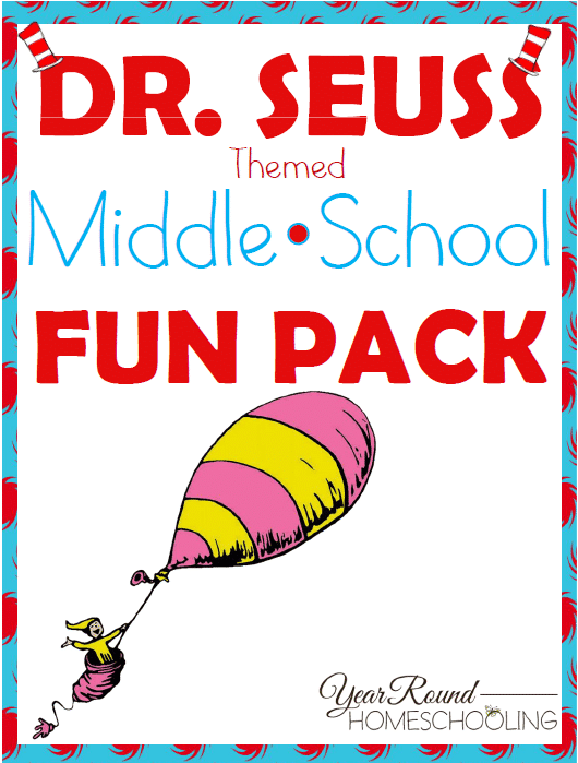 FREE Middle School Dr Seuss Pack