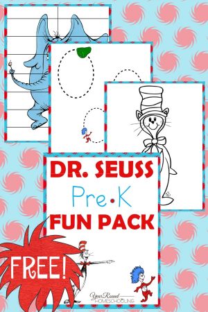 Free Dr. Seuss PreK Fun Pack - Year Round Homeschooling
