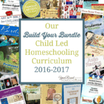 Our Build Your Bundle Child Led Homeschooling Curriculum - Year Round ...