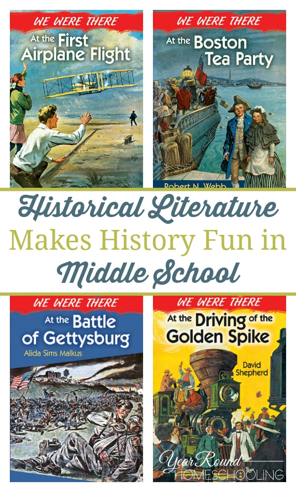 4 Historical Fiction Books My Middle Schoolers Love Year Round 