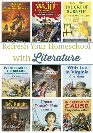 Using Literature to Refresh a New Year - Year Round Homeschooling