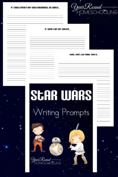 Star Wars Writing Prompts - Year Round Homeschooling