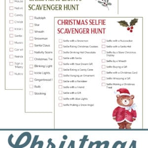 Christmas Scavenger Hunts - Year Round Homeschooling