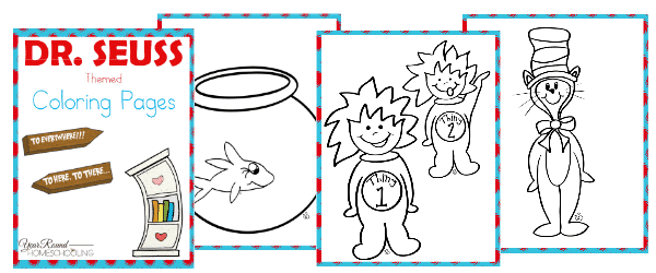 dr seuss coloring page oh the places youll go