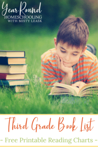 Third Grade Book List - Year Round Homeschooling